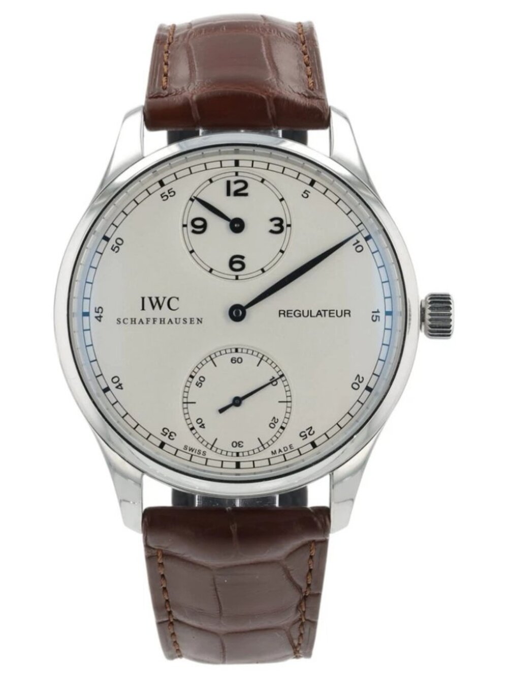 IWC Portuguieser Silver Dial Stainless Steel 43mm Automatic Men’s Watch